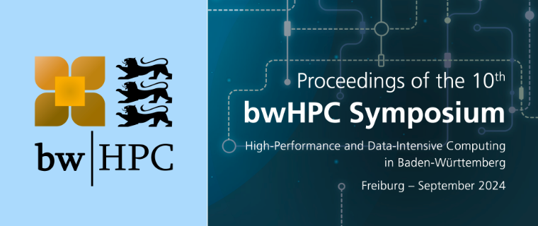 Cover of the Proceedings of the 10th bwHPC Symposium, Freiburg, September 2024.